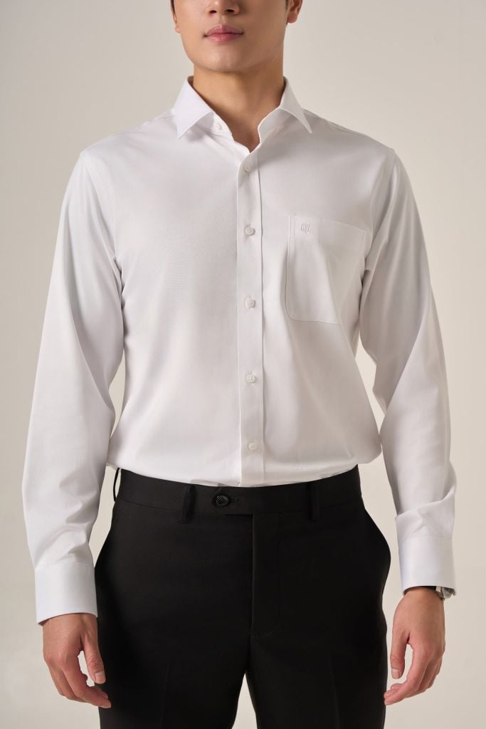 Sơ mi nam dài tay GrusZ form RegularFit mã 010126005GZV3 AT045