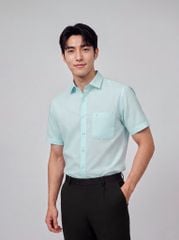 Sơ mi nam cộc tay May 10 form RegularFit mã 010126009GBV3 AM182
