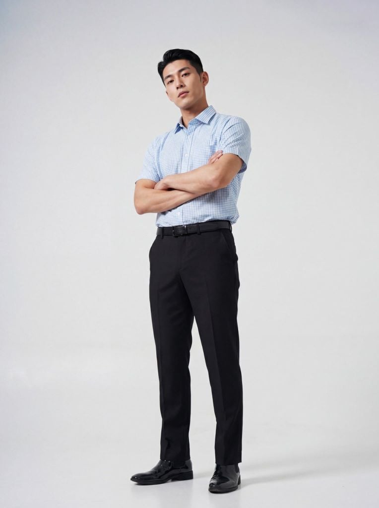 Sơ mi nam cộc tay May 10 form RegularFit mã 010126012 14