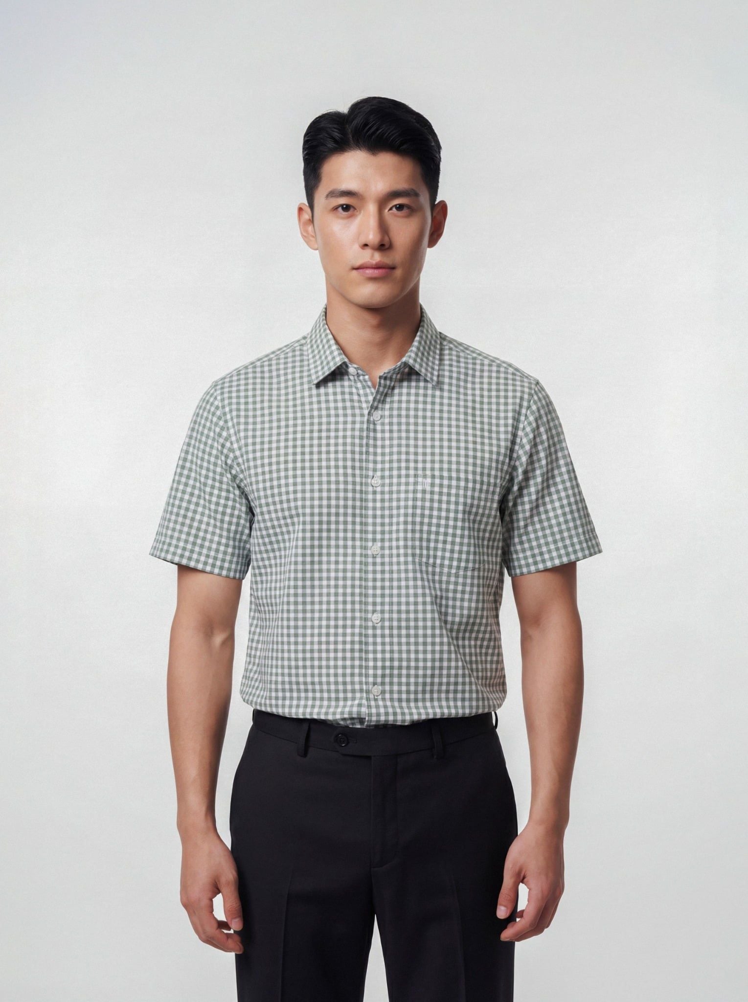 Sơ mi nam cộc tay May 10 form RegularFit mã 010126012 4