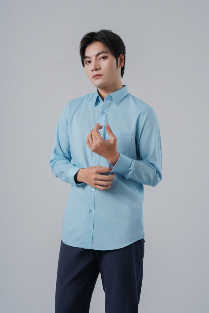 Sơ mi nam dài tay May 10 mã 010126013 AH421