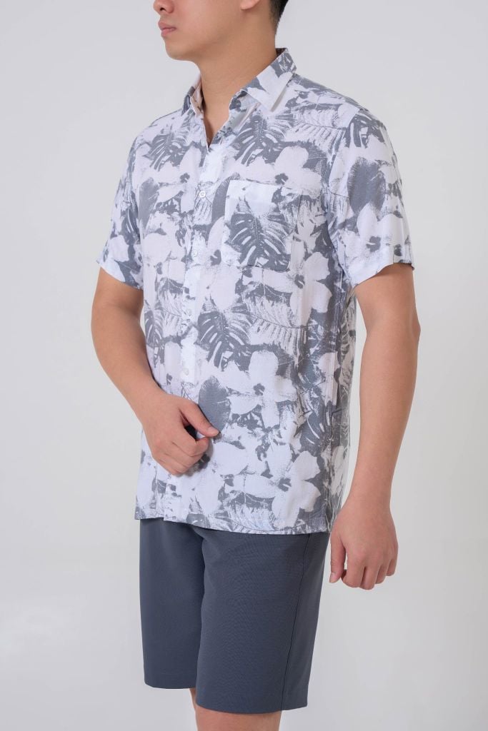 Sơ mi nam cộc tay May 10 form RegularFit mã 010126023LANH 2