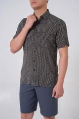 Sơ mi nam cộc tay May 10 form RegularFit mã 010126024LANH 1