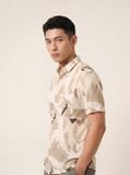  Sơ mi lanh cộc tay May 10 form RegularFit mã 010126031LANH 4 