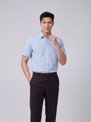 Sơ mi nam cộc tay GrusZ form RegularFit mã 010126032GZN4 AD192