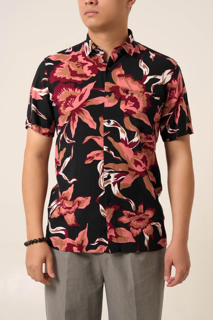 Sơ mi nam cộc tay May 10 form RegularFit mã 010126033LANH 1