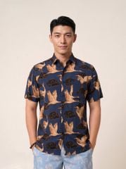 Sơ mi lanh cộc tay May 10 form RegularFit mã 010126034LANH 4
