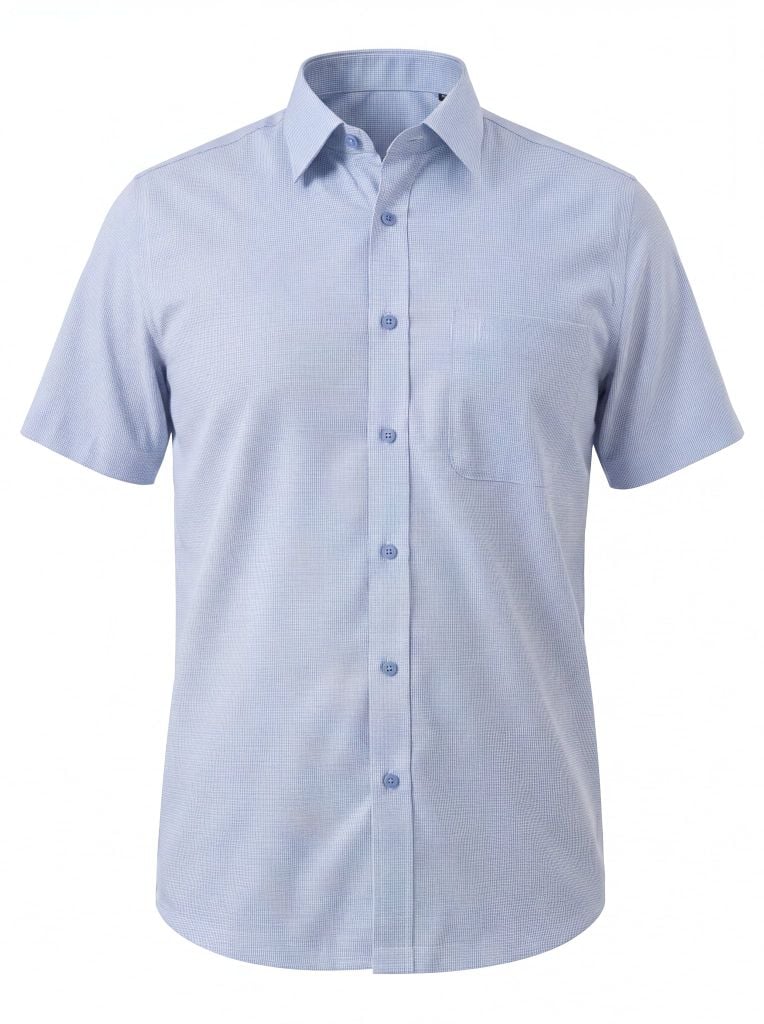 Sơ mi nam cộc tay GrusZ form RegularFit mã 010126042GZN4 AK672