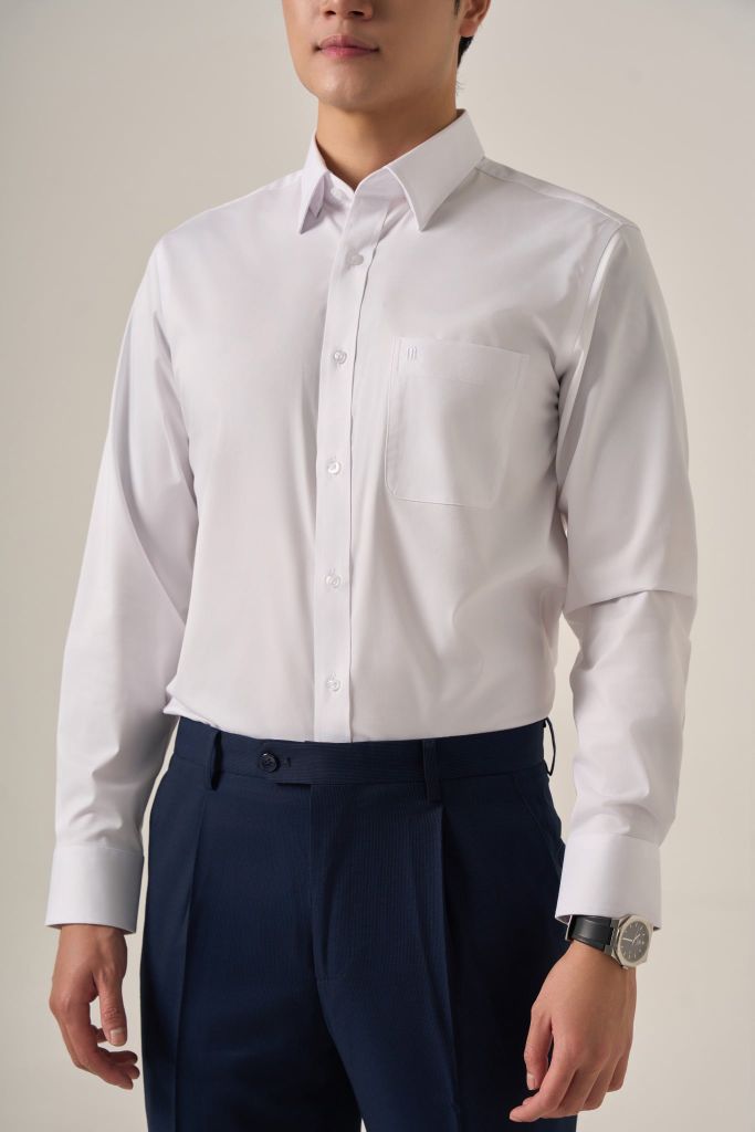 Sơ mi nam dài tay May 10 form RegularFit mã 010126058N5 AT092