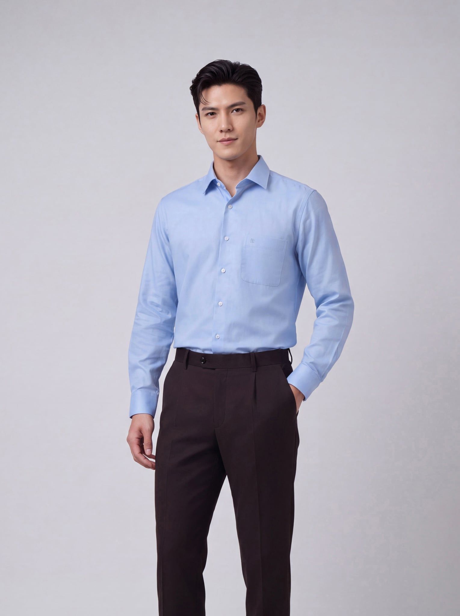 Sơ mi nam dài tay May 10 form RegularFit mã 010126066 #2