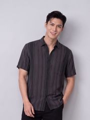 Sơ mi lanh cộc tay May 10 form RegularFit mã 010126104LANH 14