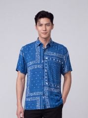 Sơ mi lanh cộc tay May 10 form RegularFit mã 010126104LANH 9