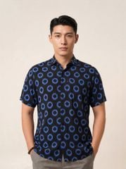 Sơ mi lanh cộc tay May 10 form RegularFit mã 010126105LANH 7