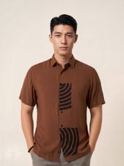 Sơ mi lanh cộc tay May 10 form RegularFit mã 010126106LANH 3