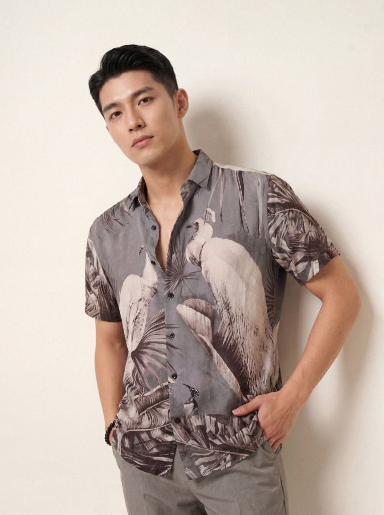 Sơ mi lanh cộc tay May 10 form RegularFit mã 010126106LANH 4