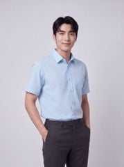 Sơ mi nam cộc tay May 10 form RegularFit mã 010126185GBN4 AM218