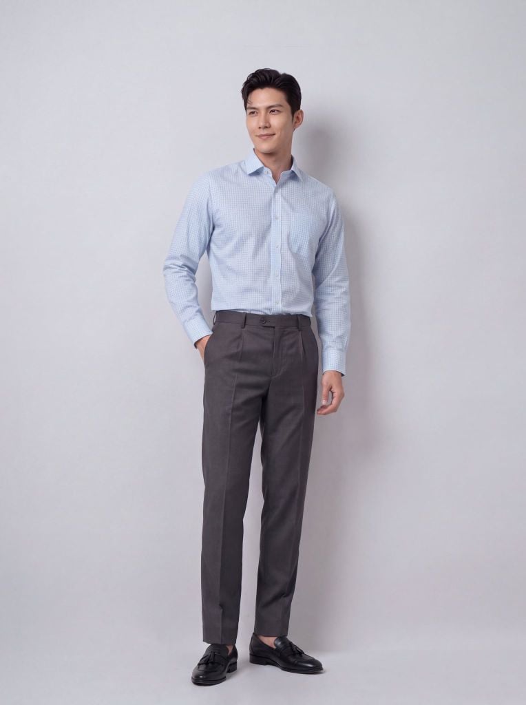 Sơ mi nam dài tay May 10 form RegularFit mã 010126222V2 AH423