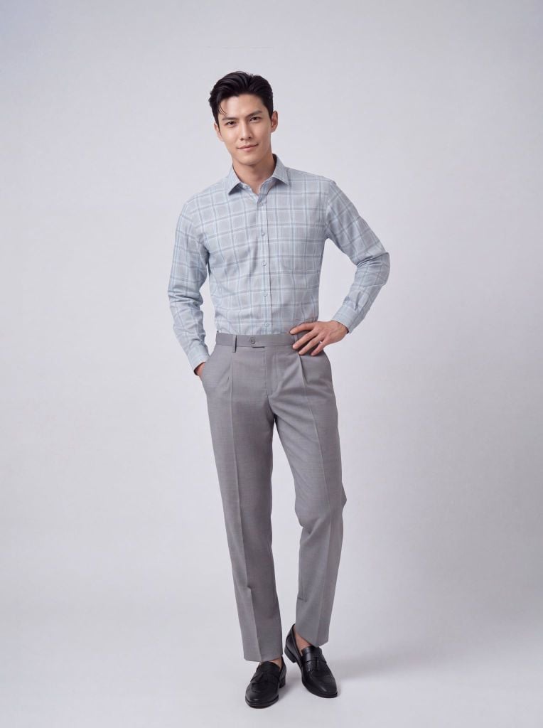 Sơ mi nam dài tay May 10 form RegularFit mã 010126226V2 AK659