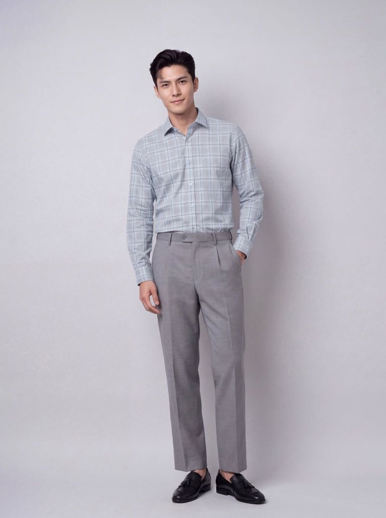 Sơ mi nam dài tay May 10 form RegularFit mã 010126226V2 AK659