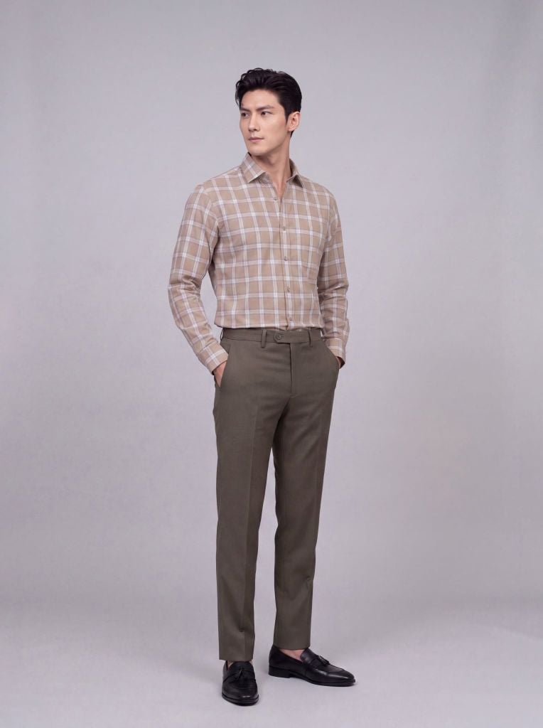 Sơ mi nam dài tay May 10 form RegularFit mã 010126226V2 AK662