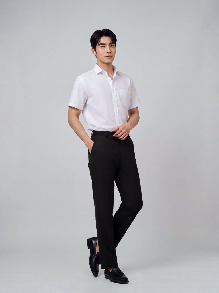 Sơ mi nam cộc tay May 10 form RegularFit mã 010126253GBV2 AT032