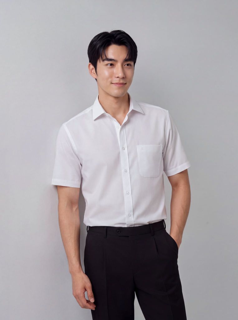 Sơ mi nam cộc tay May 10 form RegularFit mã 010126253GBV2 AT032
