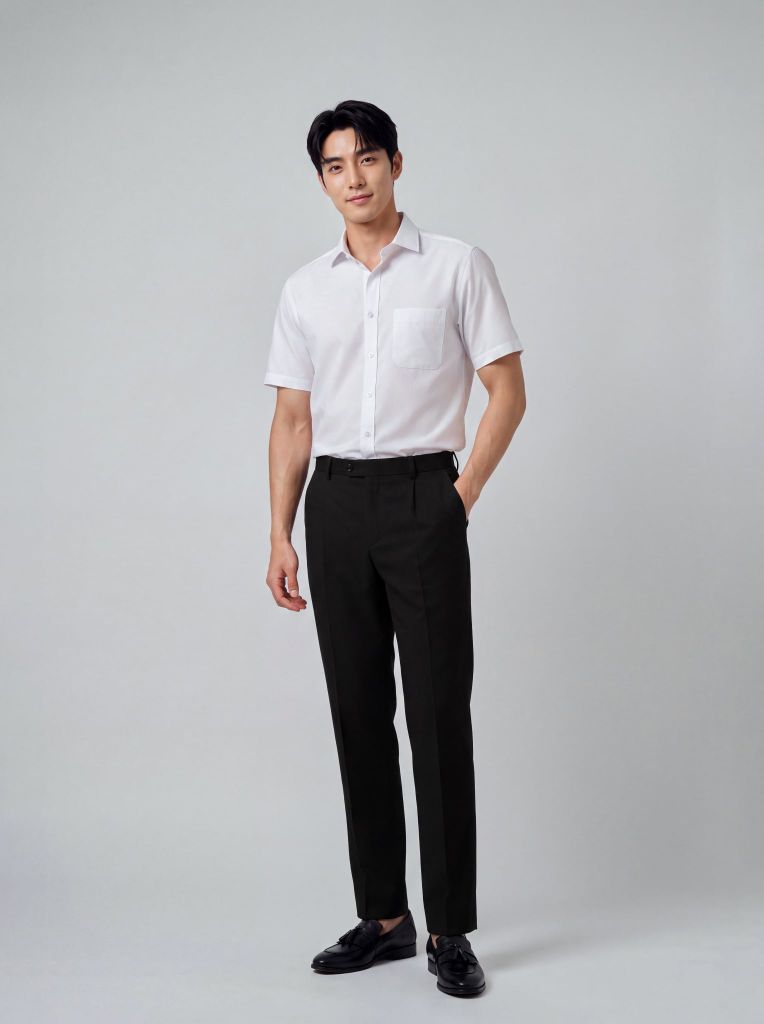 Sơ mi nam cộc tay May 10 form RegularFit mã 010126253GBV2 AT032