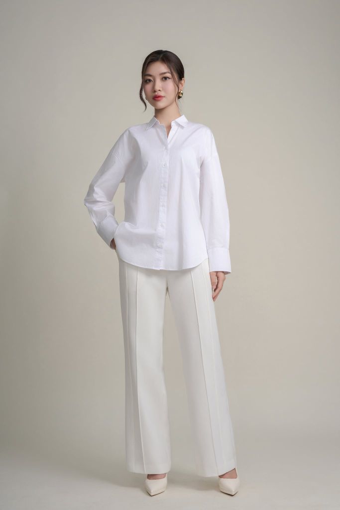 Sơ mi nữ dài tay May 10 mã 010225947L1 1