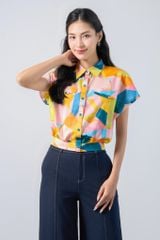 Sơ mi nữ cộc tay May 10 mã 010225074TT 1