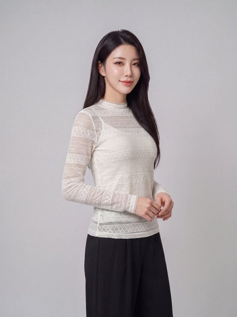 Áo nữ dài tay GrusZ mã 010225131GZT VK332