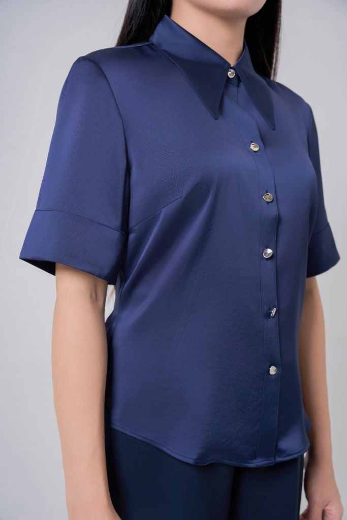 Sơ mi nữ cộc tay GrusZ mã 010226058GZ ID021