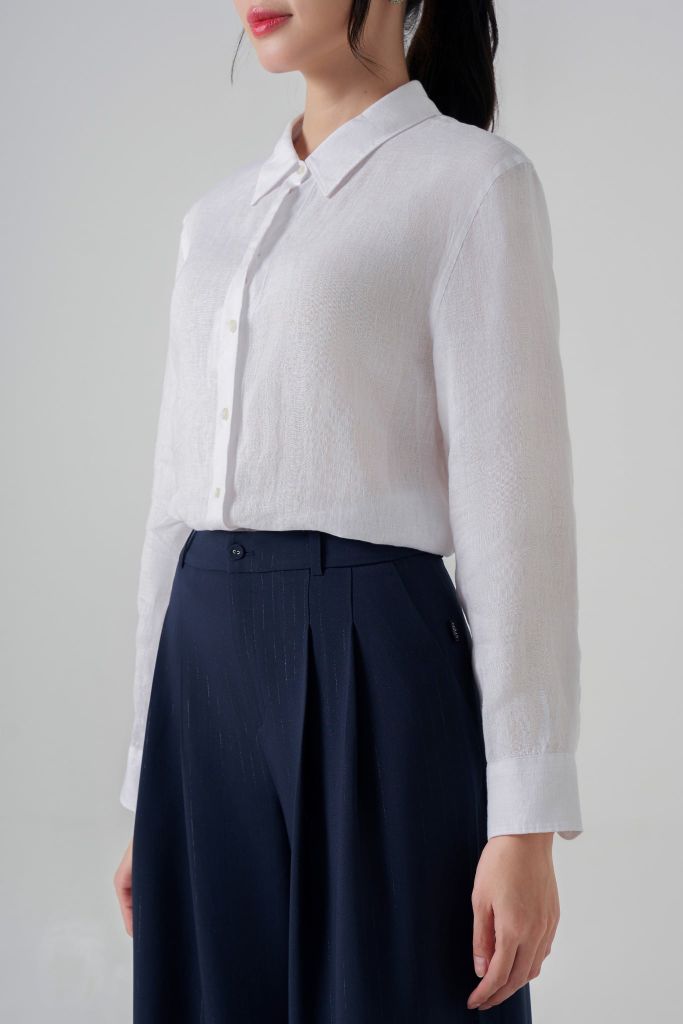 Sơ mi nữ dài tay GrusZ mã 010225398 1