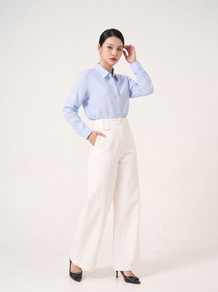 Sơ mi nữ dài tay GrusZ mã 010225398 3
