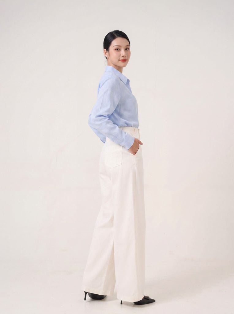 Sơ mi nữ dài tay GrusZ mã 010225398 3