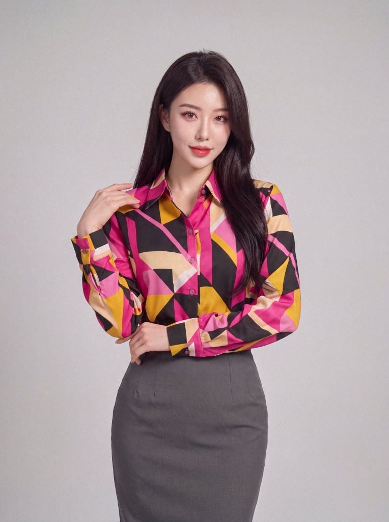 Sơ mi nữ dài tay May 10 mã 010225399 1