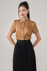 Sơ mi nữ cộc tay GrusZ mã 010225910GZCT VK248