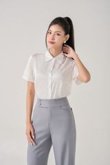 Sơ mi nữ cộc tay GrusZ mã 010225911GZL1 VK279