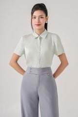 Sơ mi nữ cộc tay GrusZ mã 010225911GZL1 VK280