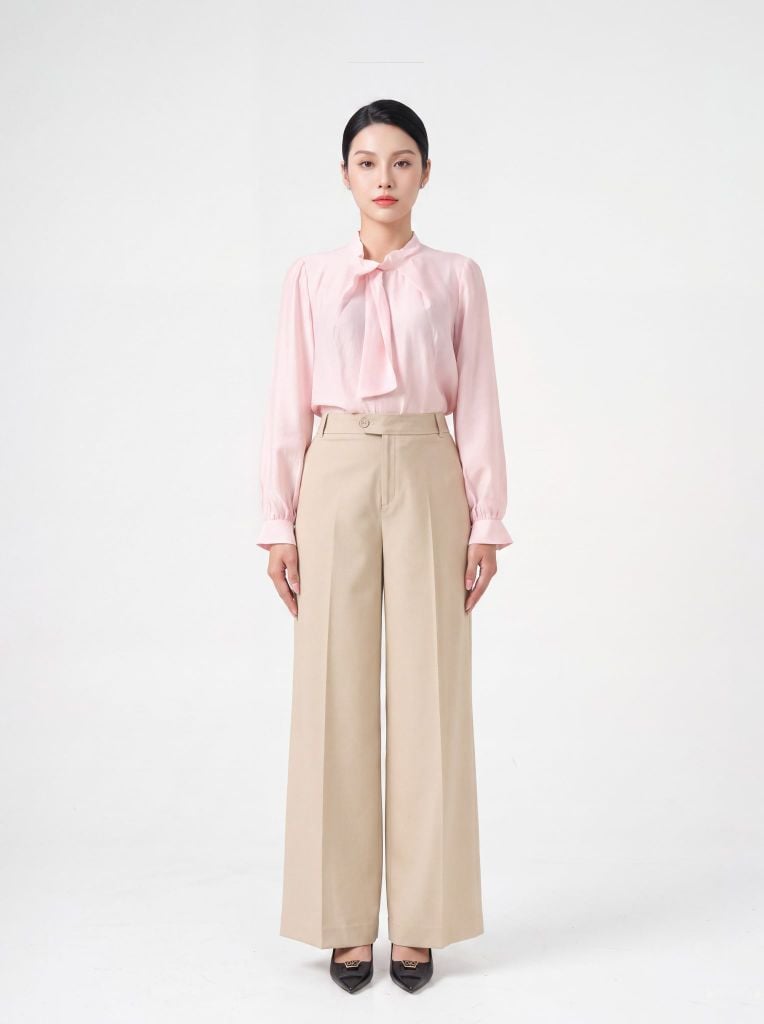Sơ mi nữ dài tay GrusZ mã 010226016GZ VK364
