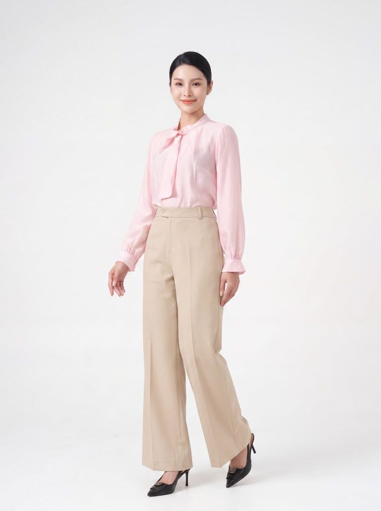 Sơ mi nữ dài tay GrusZ mã 010226016GZ VK364