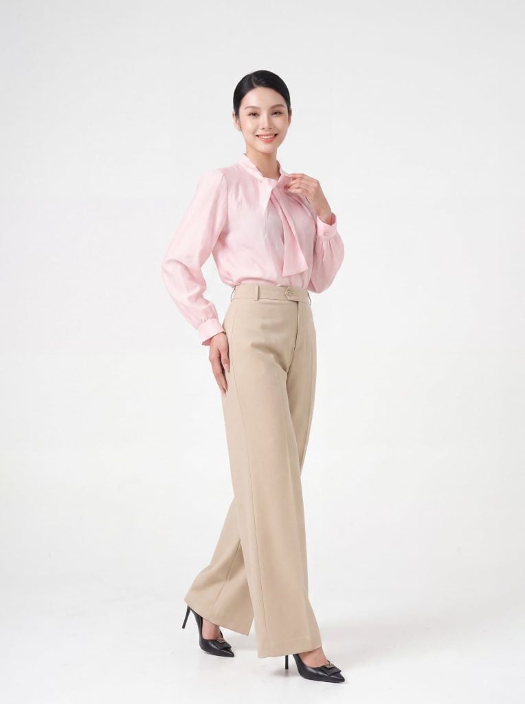 Sơ mi nữ dài tay GrusZ mã 010226016GZ VK364
