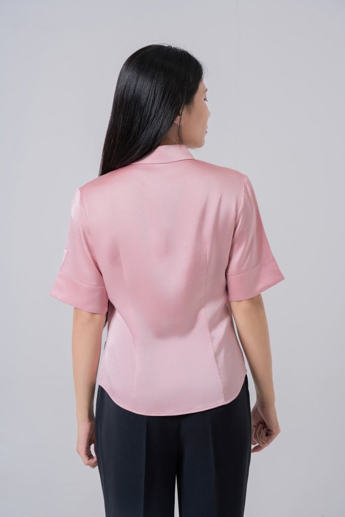 Sơ mi nữ cộc tay GrusZ mã 010226058GZ ID015