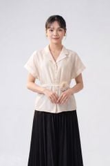 Sơ mi nữ cộc tay GrusZ mã 010226063GZ VK391
