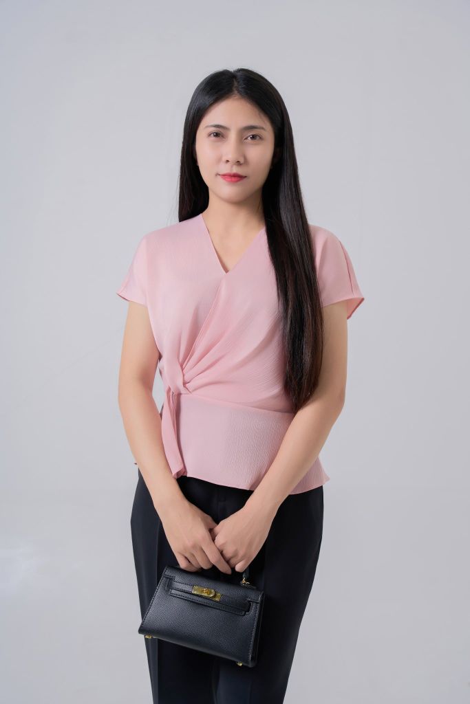 Sơ mi nữ cộc tay GrusZ mã 010226064GZ VK427