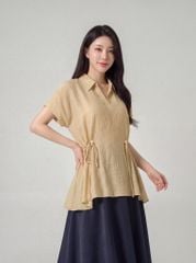Sơ mi nữ sát nách GrusZ mã 010226087GZTT FI26