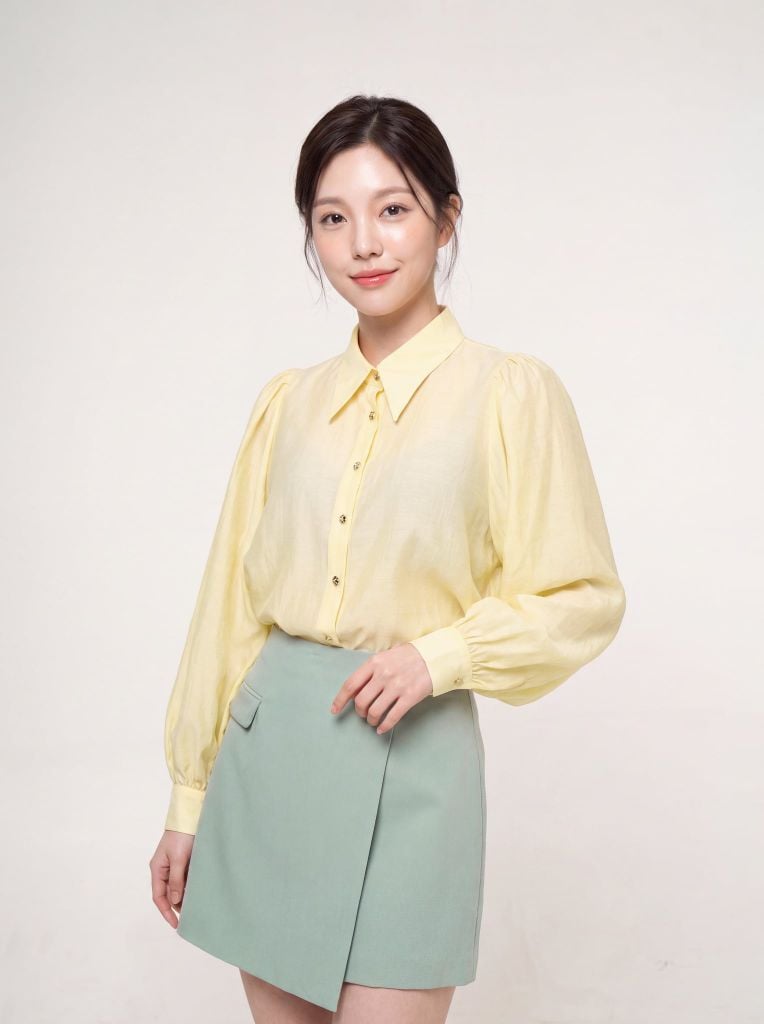 Sơ mi nữ dài tay GrusZ mã 010226102GZTT DR002
