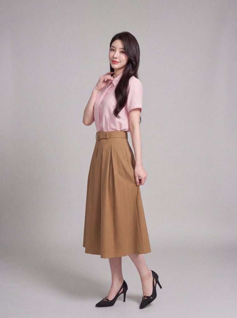 Sơ mi nữ cộc tay GrusZ mã 010226104GZ VK407