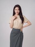  Sơ mi nữ cộc tay GrusZ mã 010226104GZ VK408 