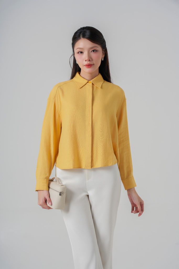 Sơ mi nữ dài tay May 10 mã 010226113 1