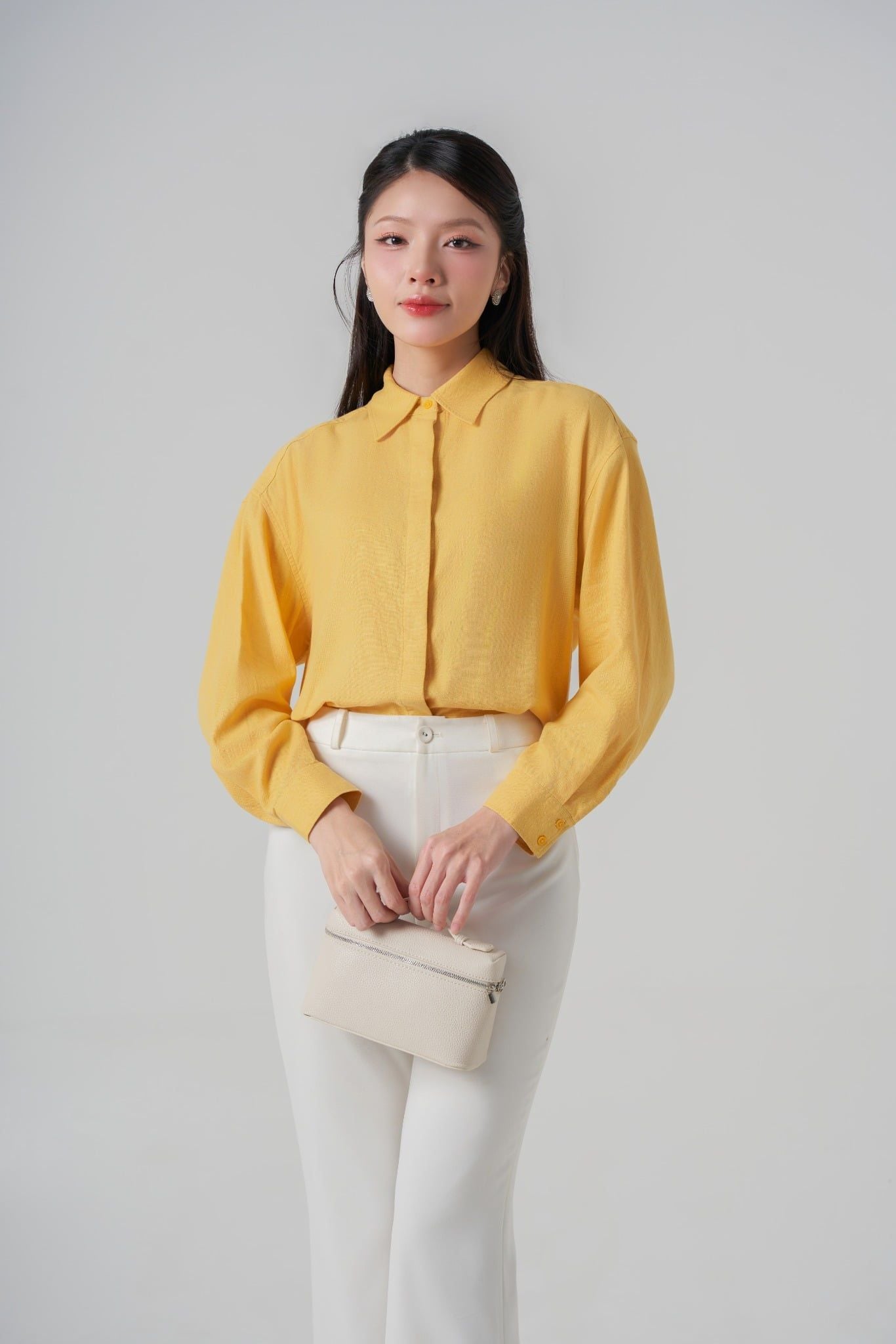 Sơ mi nữ dài tay May 10 mã 010226113 1